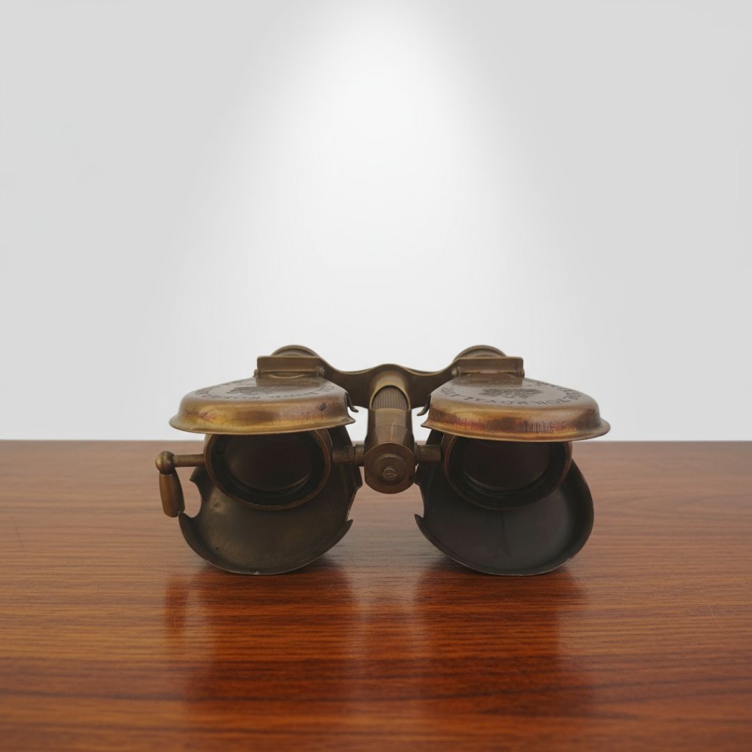 Antique Brass Binoculars | Royal Navy Binocular London 1917