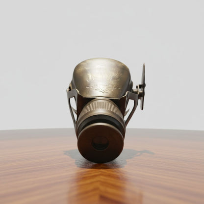 Antique Brass Monocular Telescope Collectible R & J Beck Nautical Gift