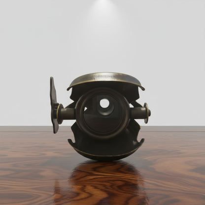 Antique Brass Monocular Telescope Collectible R & J Beck Nautical Gift