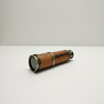 Personalized Dollond London Telescope in Wooden Box | Brass Telescope
