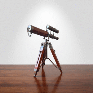 Brass Telescope with Tripod Stand | Nautical Style Home Décor