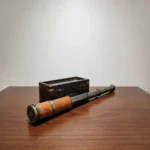 Antique Brass Handheld Telescope with Wooden Box
