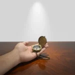 Brass Sundial Pocket Compass