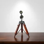 Brass Telescope with Wooden Tripod Stand 2